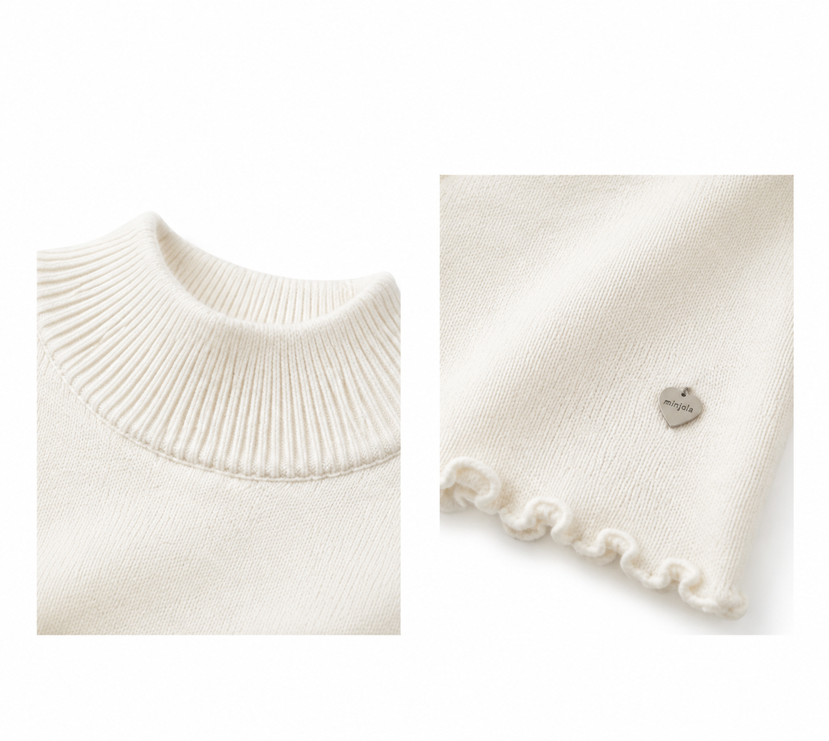 Top a Maglia Senza Maniche con Collo Alto | Stile Casual