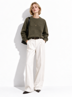 Maglia Loose a Maniche Lunghe con Girocollo | Stile Casual