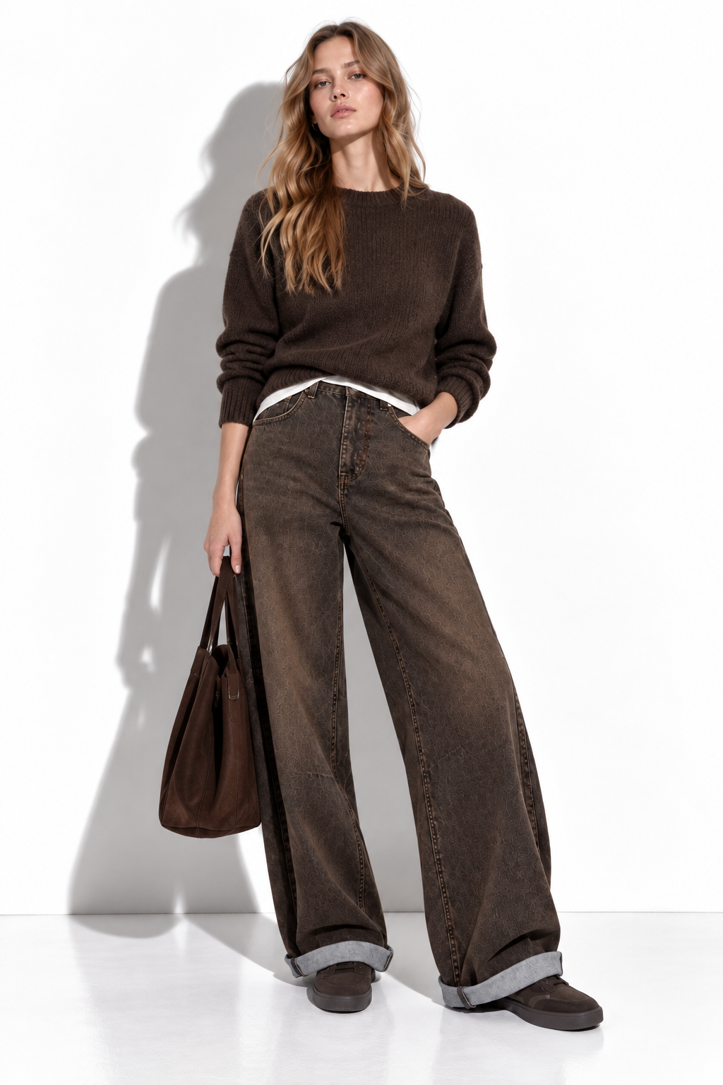 Jeans a Vita Alta con Gamba Dritta | Stile Casual
