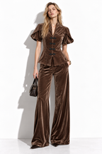 Completo in Velluto con Giacca e Pantaloni | Stile Vintage