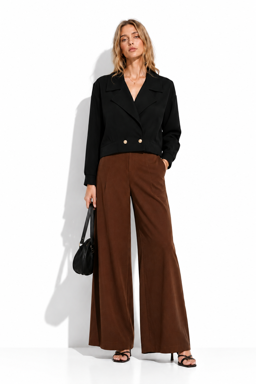 Giacca in Finta Pelle Scamosciata | Stile Casual