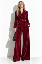 Completo in Velluto con Giacca e Pantaloni | Stile Vintage