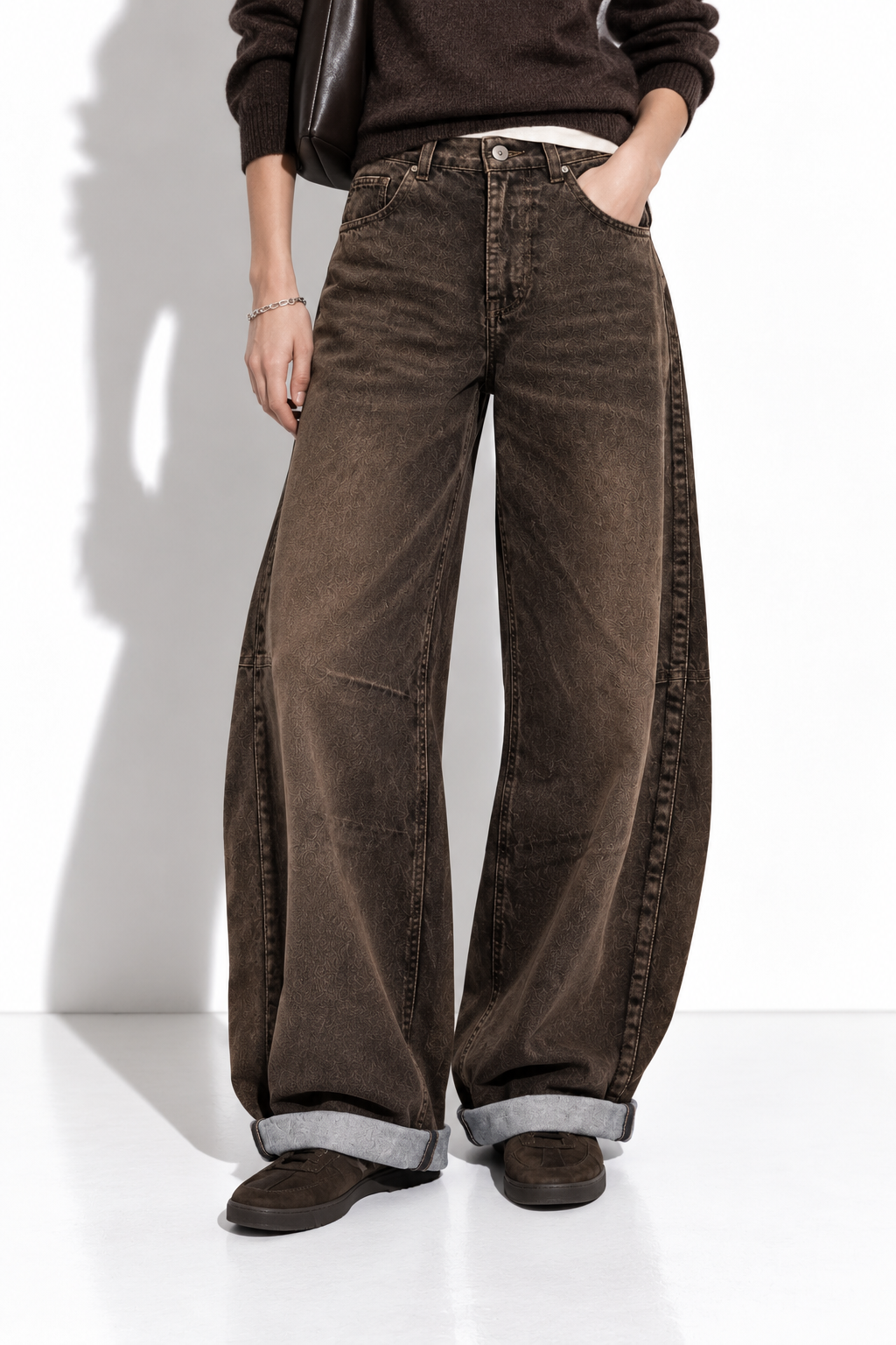 Jeans a Vita Alta con Gamba Dritta | Stile Casual