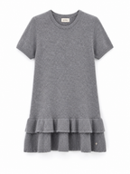 Abito a Maglia con Orlo a Balze | Stile Casual