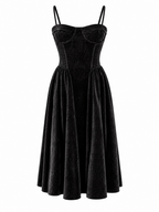 Abito Midi con Corpetto a Corsetto | Stile Elegante