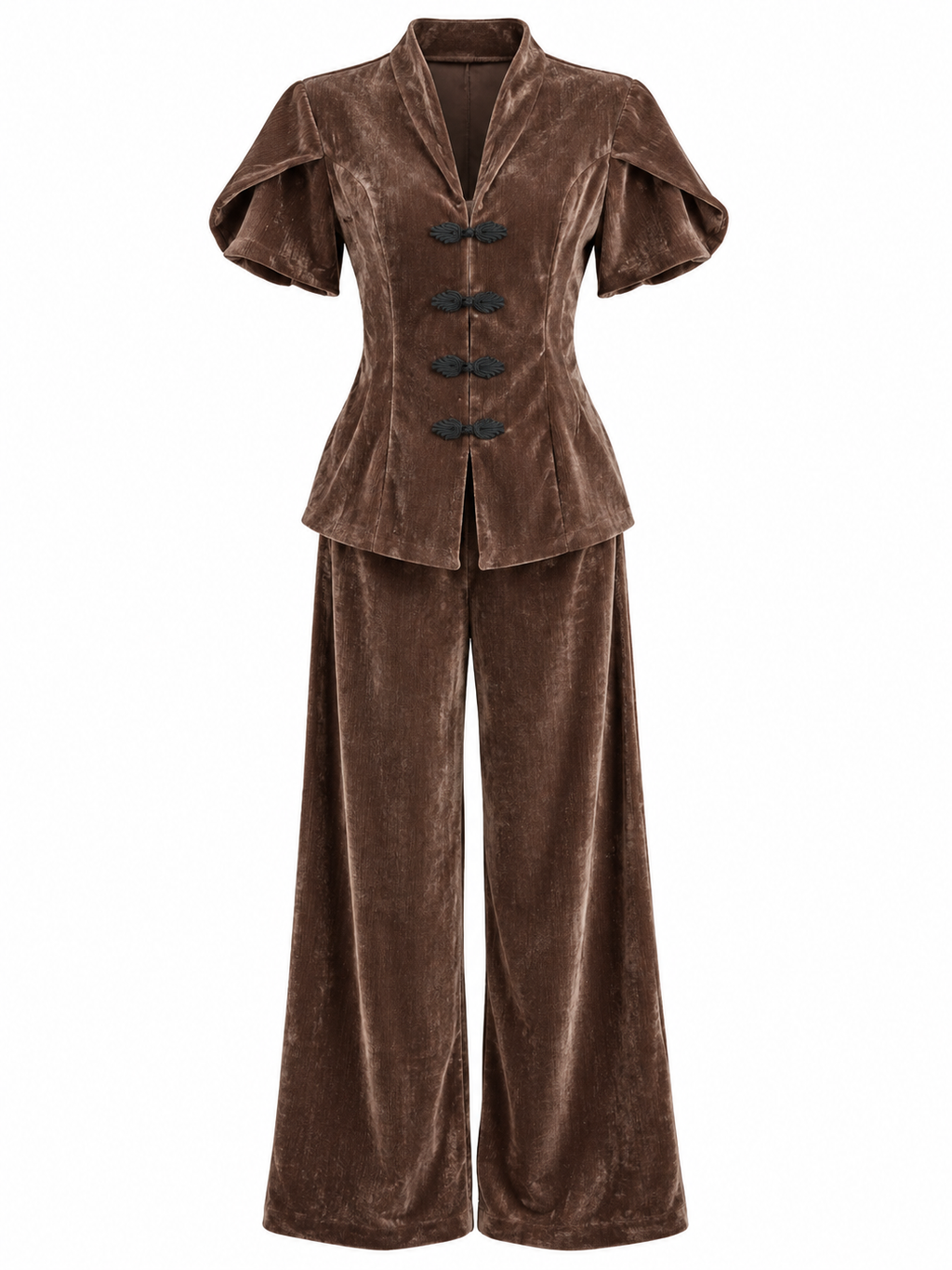 Completo in Velluto con Giacca e Pantaloni | Stile Vintage