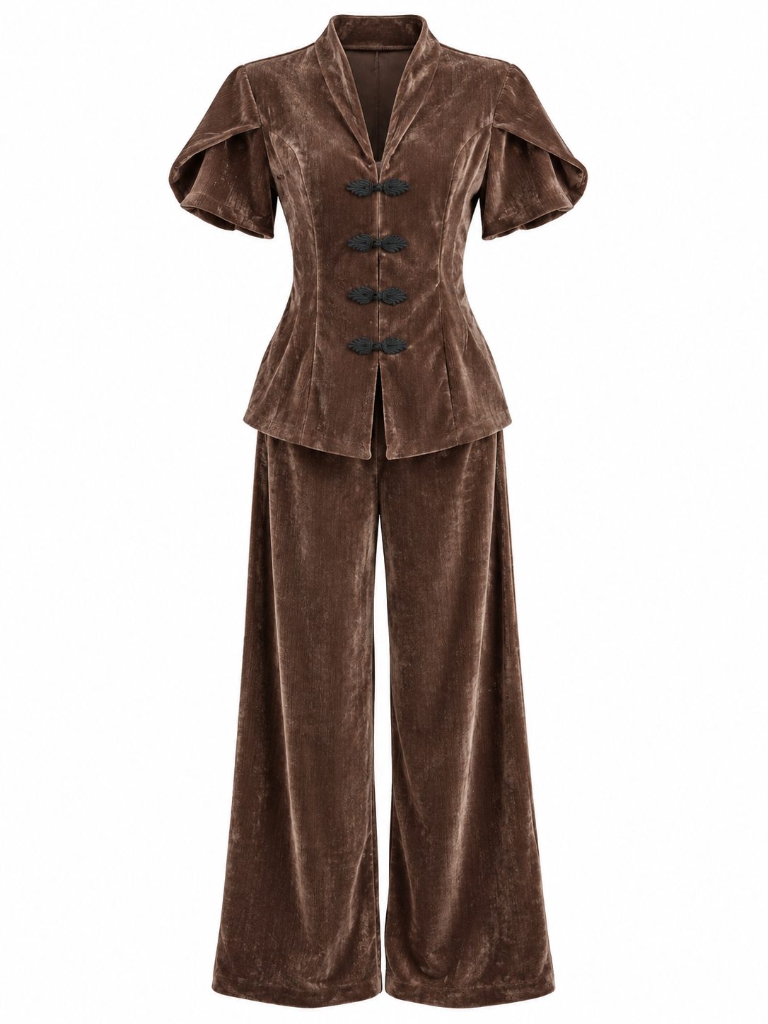 Completo in Velluto con Giacca e Pantaloni | Stile Vintage