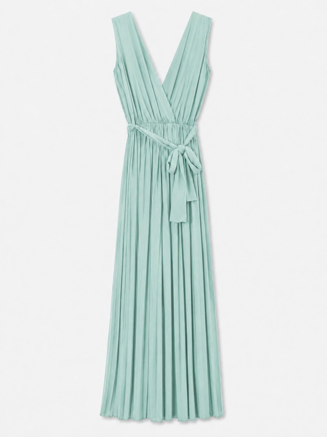 URBANREVERSE Women’s Sleeveless Pleated Jumpsuit Deep V Neck Wide Leg Jumpsuit Elegant Flowing Palazzo Style Belted Waist Minimal Luxury Soft Stretch Evening Party Chic Sophisticated Summer Occasion Outfit Lightweight Fashion Made in Italy