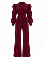 Completo in Velluto a Coste con Giacca e Pantaloni | Stile Elegante