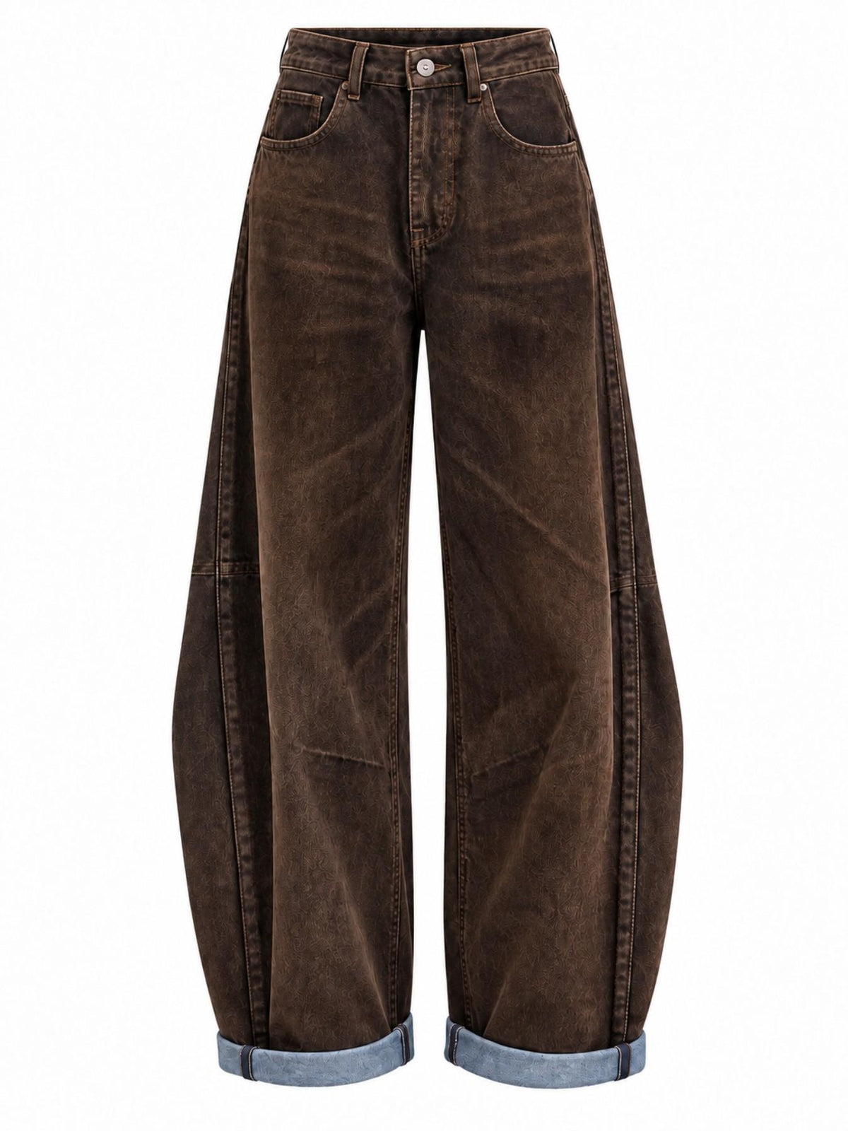 Jeans a Vita Alta con Gamba Dritta | Stile Casual