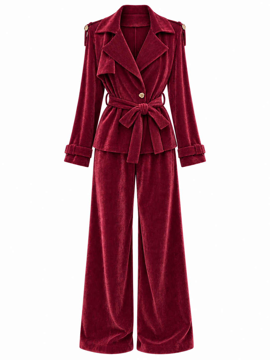 Completo in Velluto con Giacca e Pantaloni | Stile Vintage
