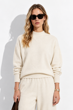Completo a Maglia con Top e Pantaloni Largo | Stile Invernale