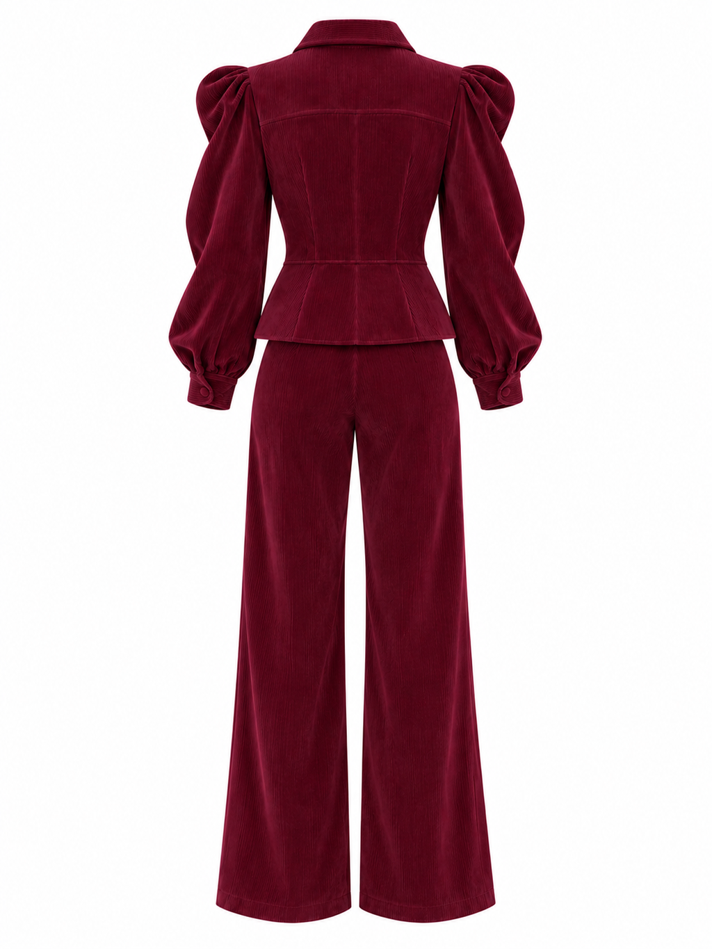Completo in Velluto a Coste con Giacca e Pantaloni | Stile Elegante