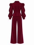 Completo in Velluto a Coste con Giacca e Pantaloni | Stile Elegante