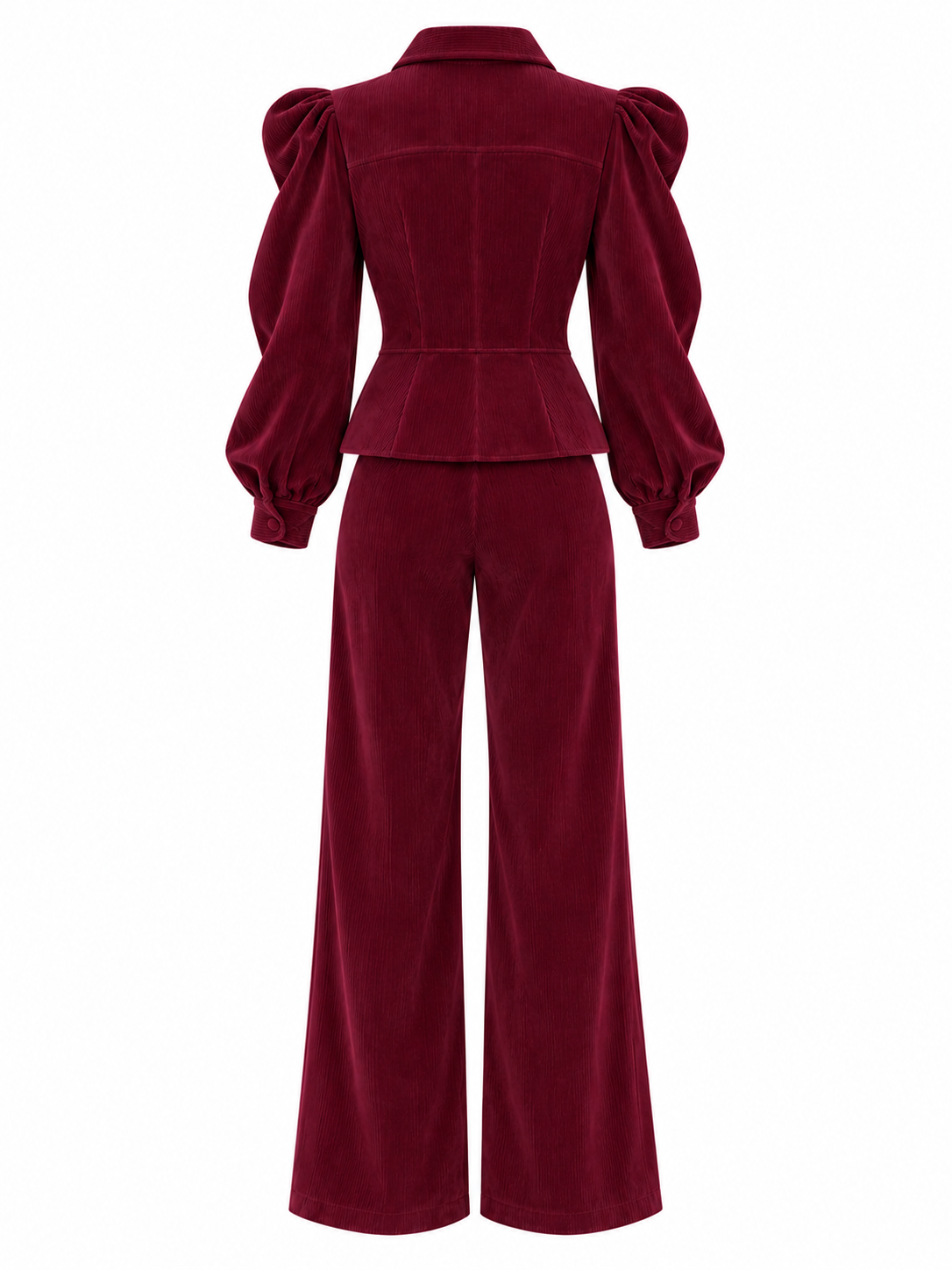 Completo in Velluto a Coste con Giacca e Pantaloni | Stile Elegante