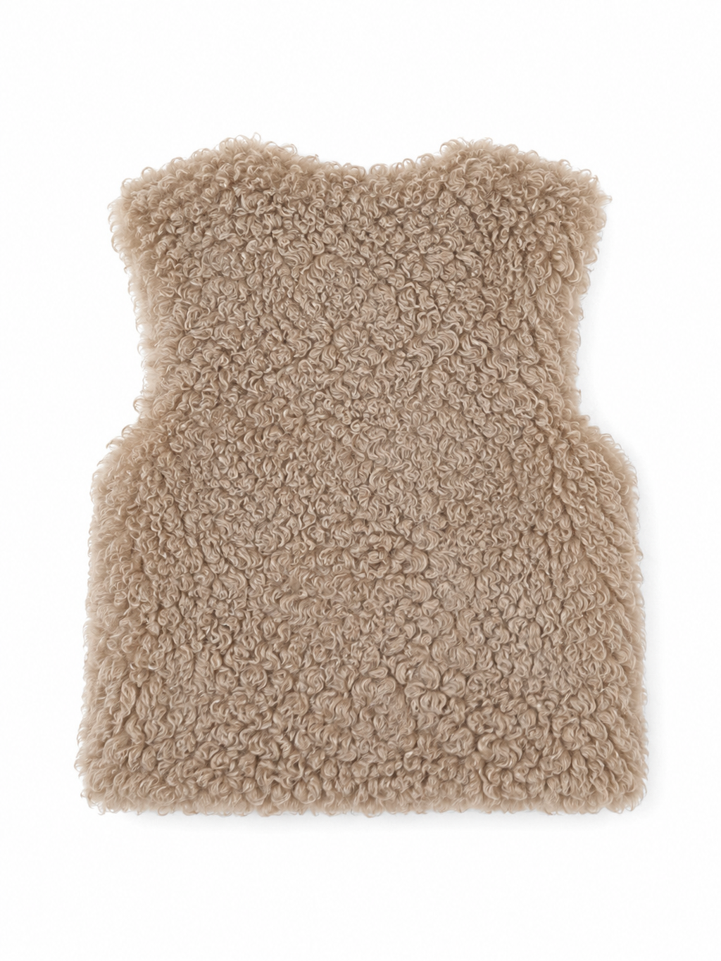 Gilet in Pelliccia Teddy Senza Maniche | Stile Invernale