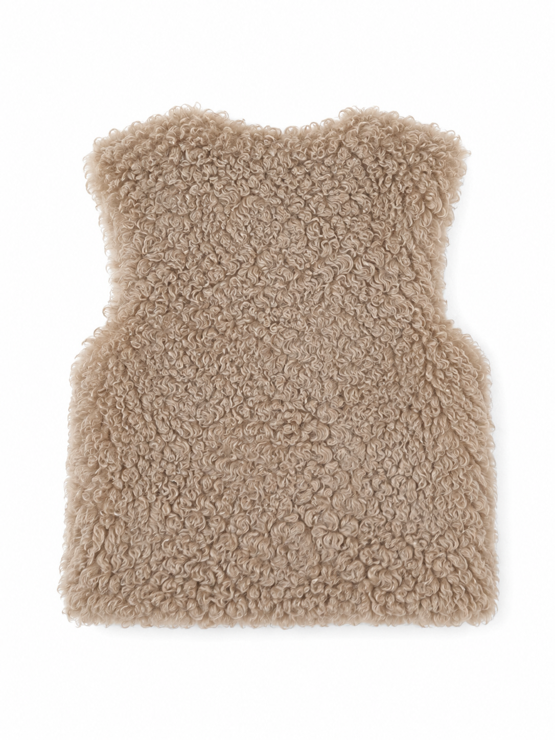 Gilet in Pelliccia Teddy Senza Maniche | Stile Invernale