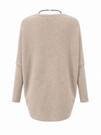 Maglia a Maniche Ampia con Collana Inclusa | Stile Casual