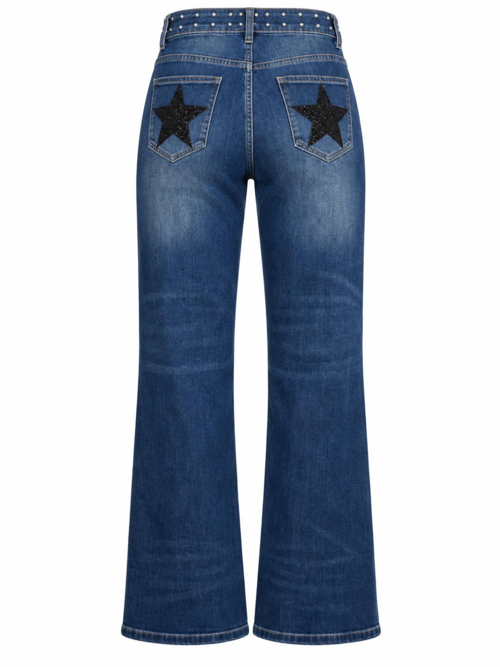 Jeans a Vita Alta con Gamba Dritta | Stile Casual