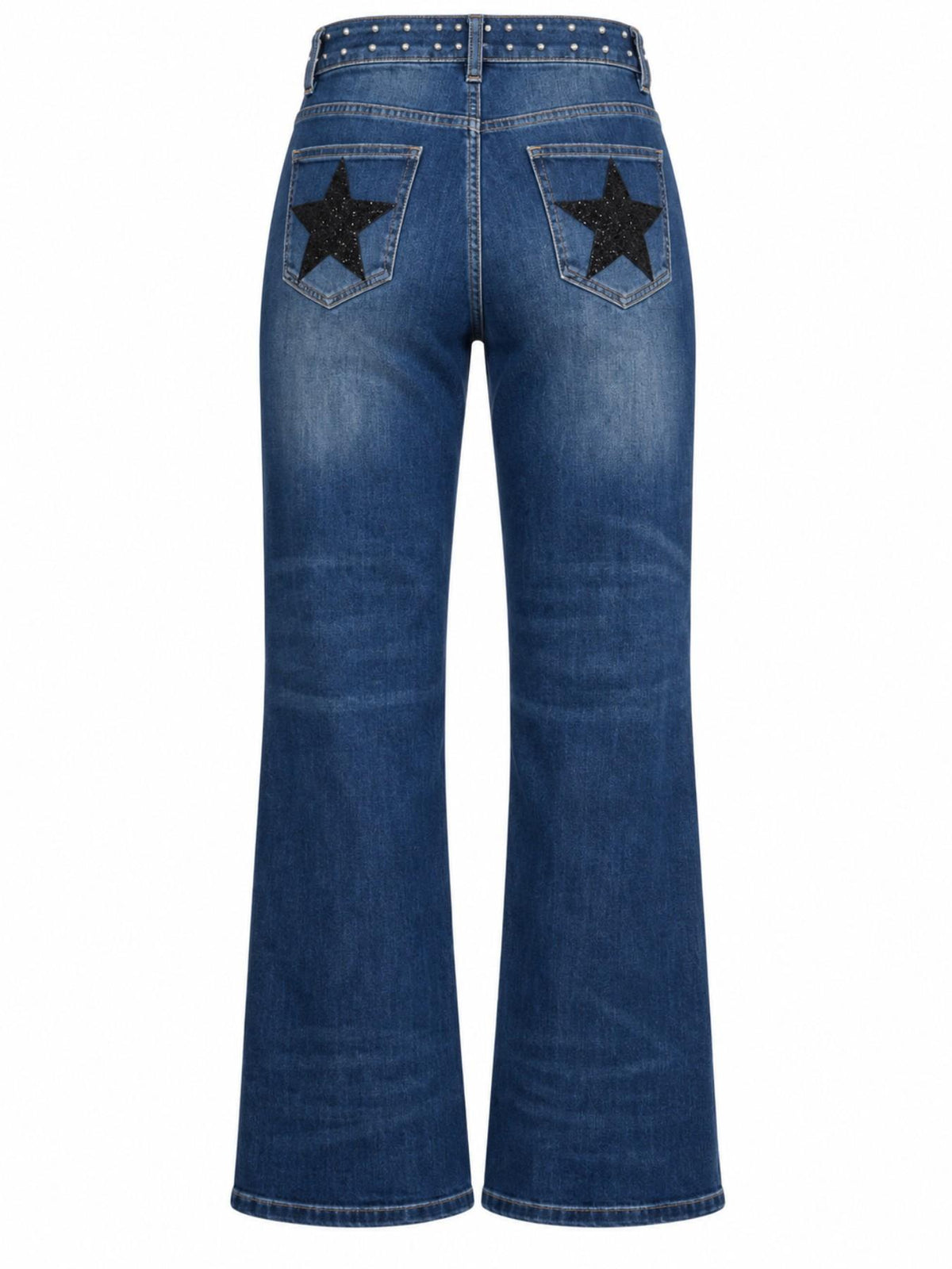 Jeans a Vita Alta con Gamba Dritta | Stile Casual