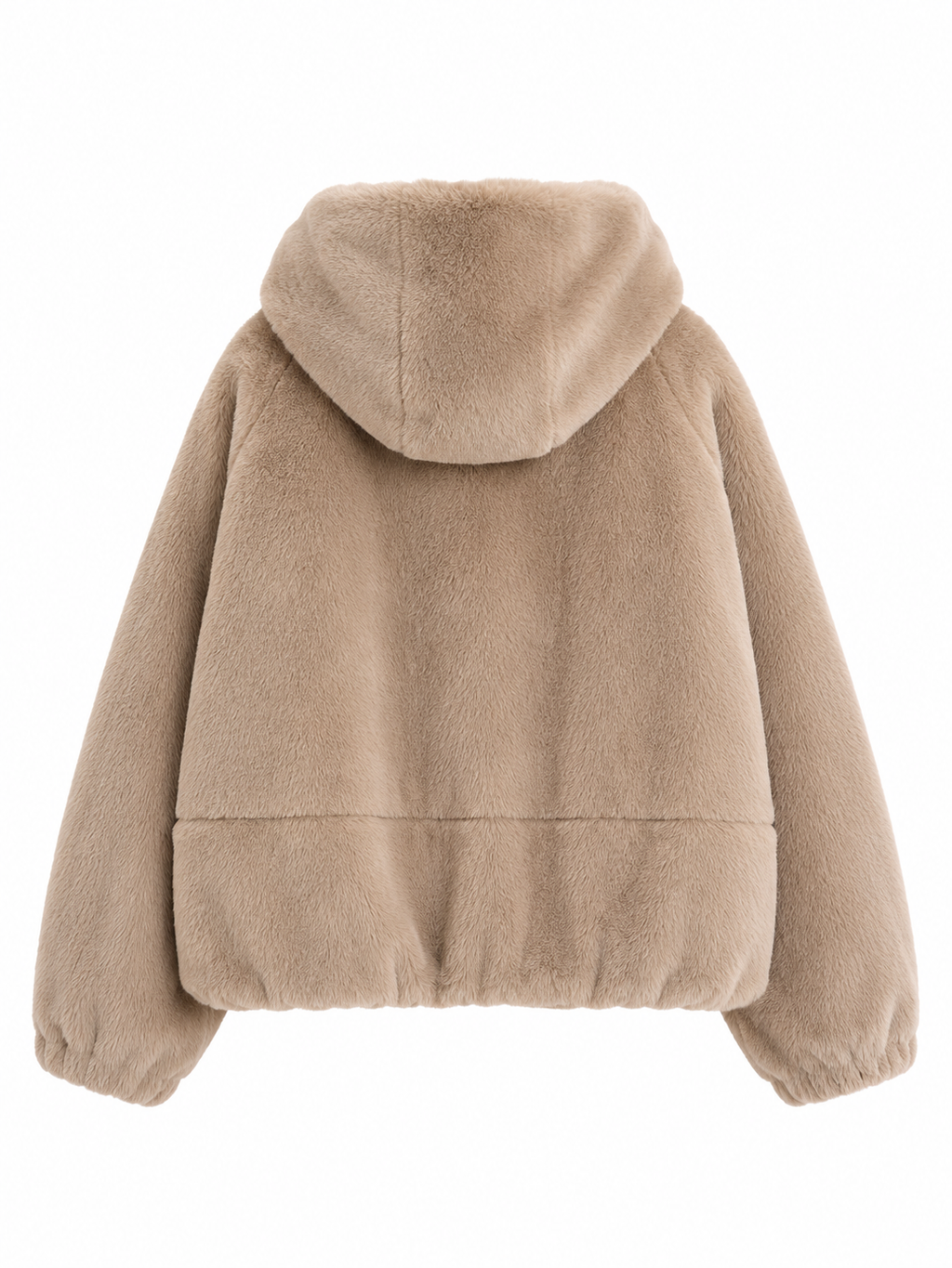 Hooded Faux Fur Jacket | Winter Style

