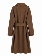 Cappotto Lungo con Doppio Bottone e Cintura | Stile Elegante