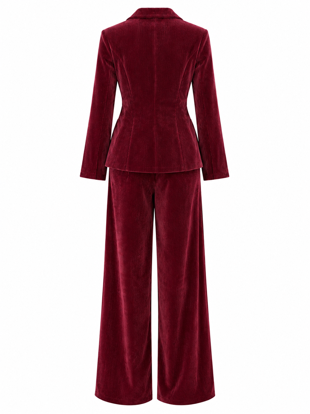 Completo in Velluto con Blazer e Pantaloni | Stile Elegante