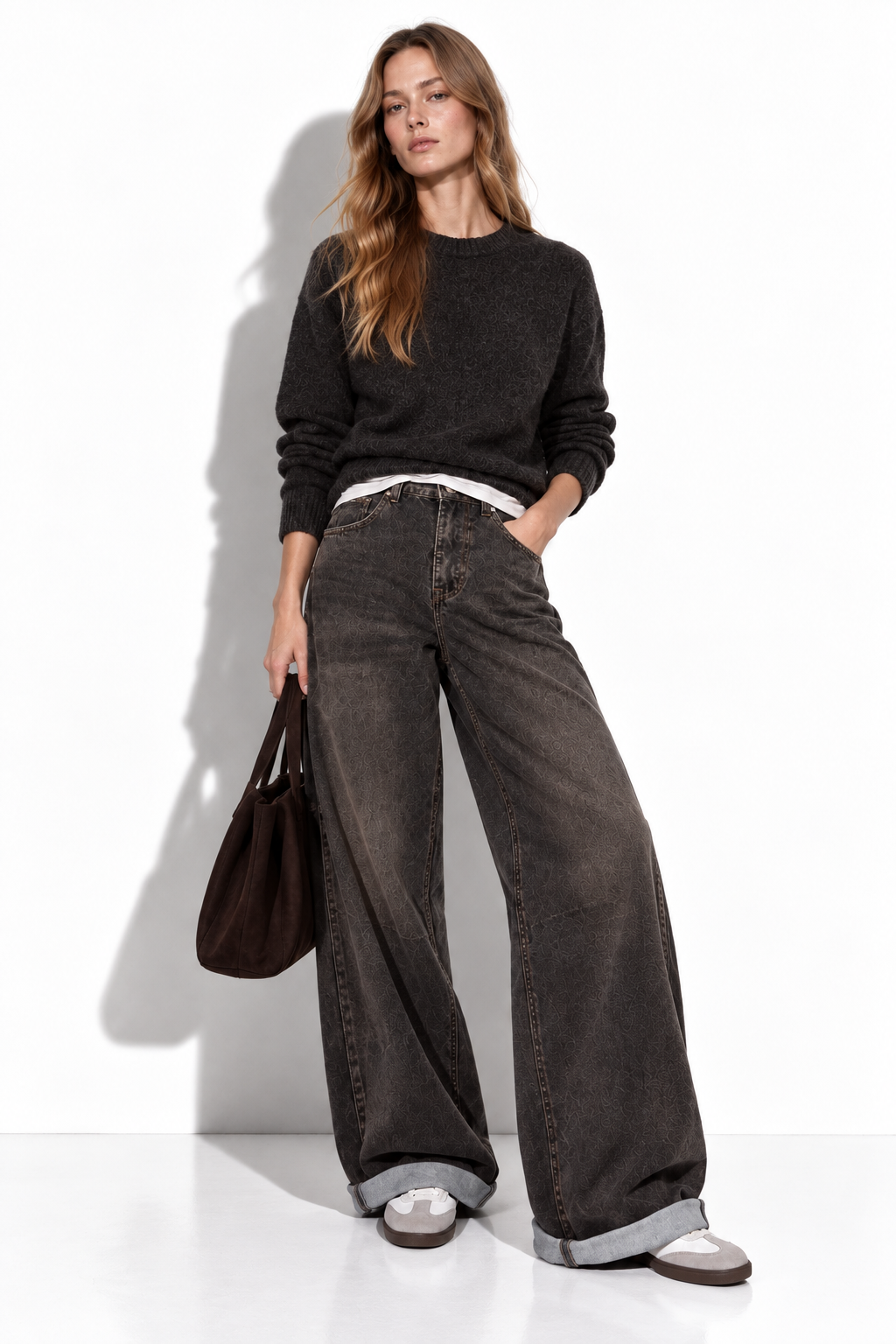 Jeans a Vita Alta con Gamba Dritta | Stile Casual