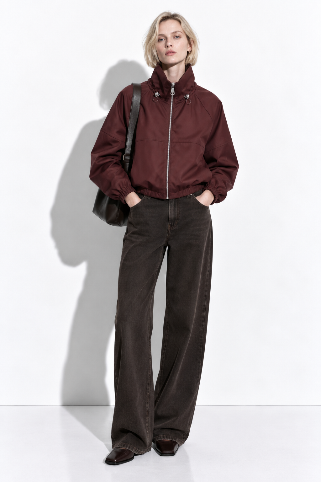 Giacca a Maniche Lunghe con Collo a Risvolto | Stile Casual