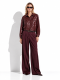 Faux Leather Jacket with Chest Pocket | Casual Style