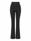 Pantaloni Yoga a Vita Alta con Gamba Svasata | Fitness & Shaping