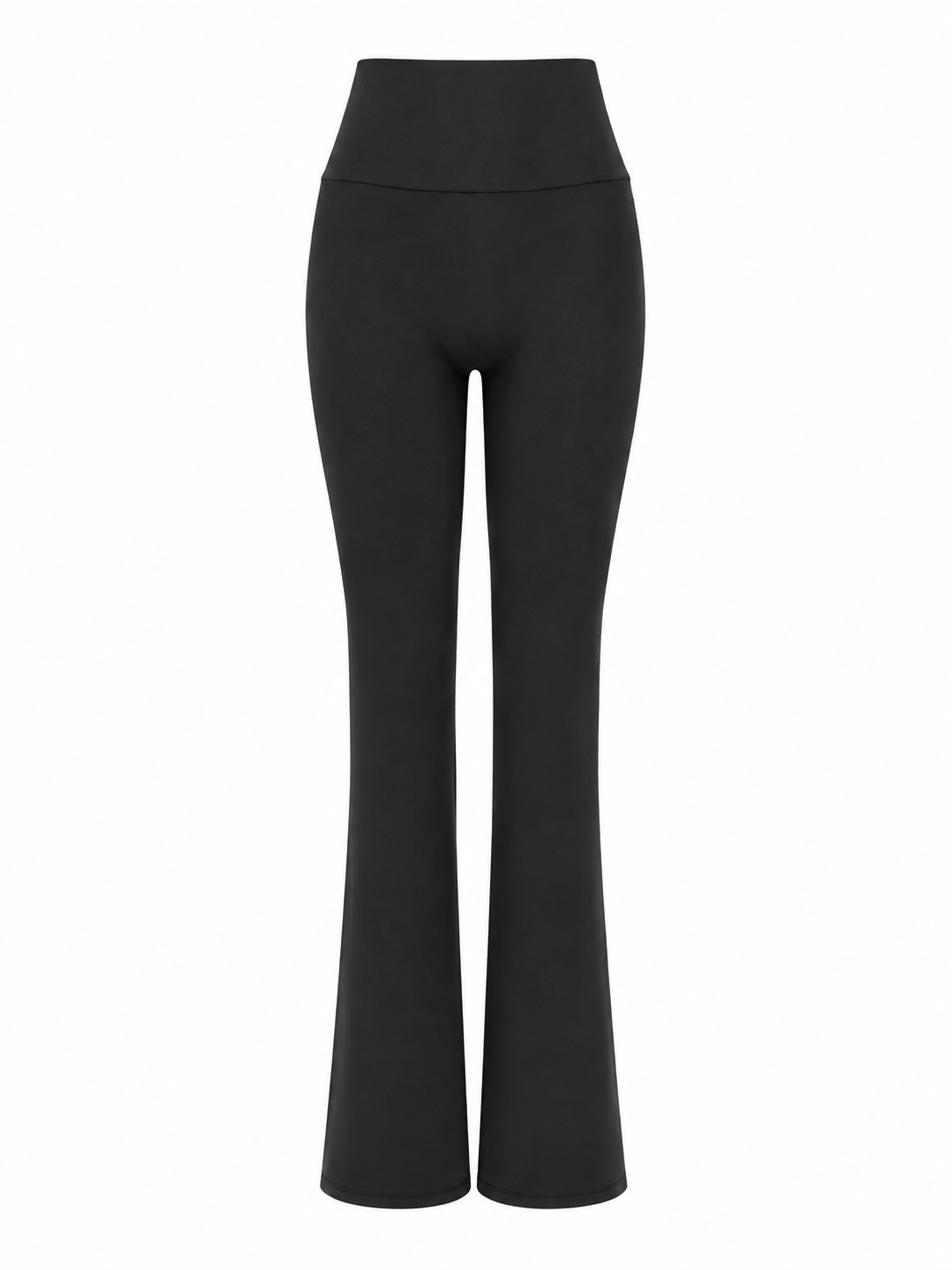 Pantaloni Yoga a Vita Alta con Gamba Svasata | Fitness & Shaping