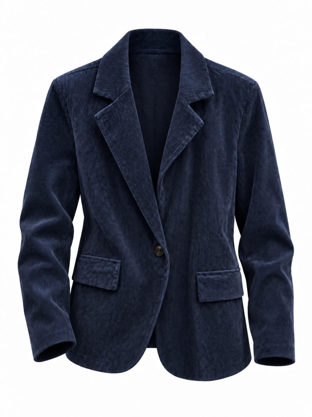 Blazer in Velluto con Collo a Risvolto | Stile Elegante