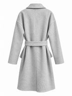 Cappotto Lungo Loose a Maniche Lunghe | Stile Casual