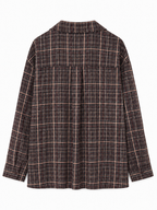 Camicia a Quadri con Tasca e Bottoni | Stile Casual