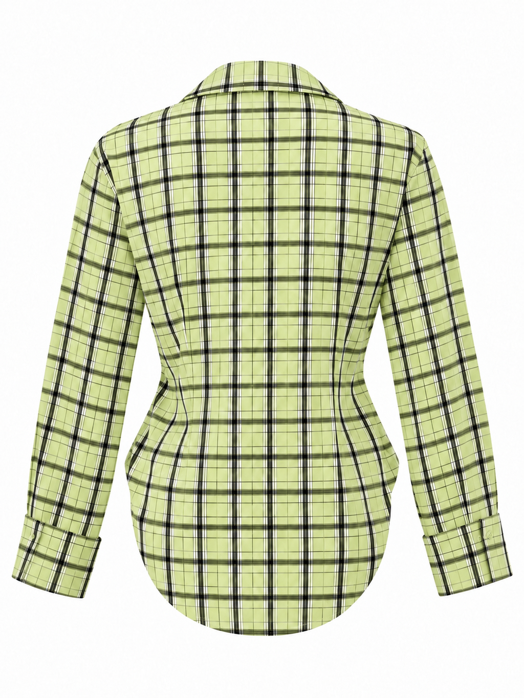 Camicia a Quadri con Arricciatura in Vita | Stile Casual