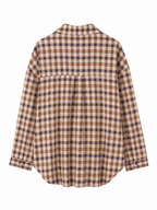 Checkered Shirt with Collar and Buttons | Casual Style