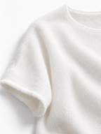 Maglia a Maniche Corte con Girocollo | Stile Casual