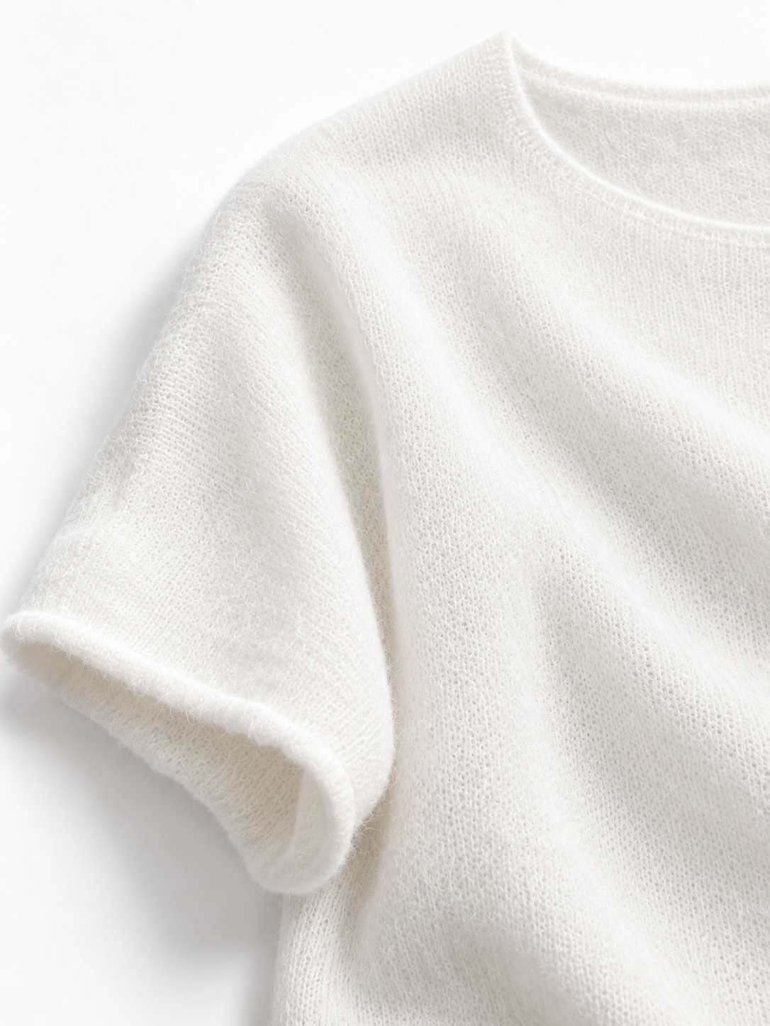 Maglia a Maniche Corte con Girocollo | Stile Casual