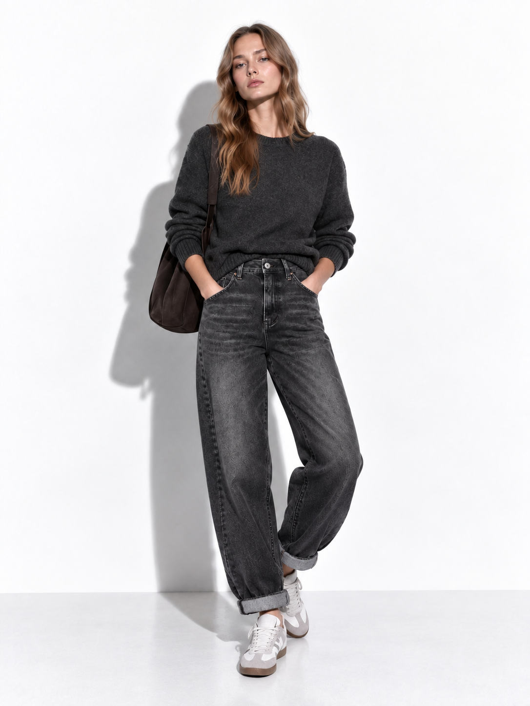 Jeans a Vita Alta con Gamba Dritta | Stile Casual