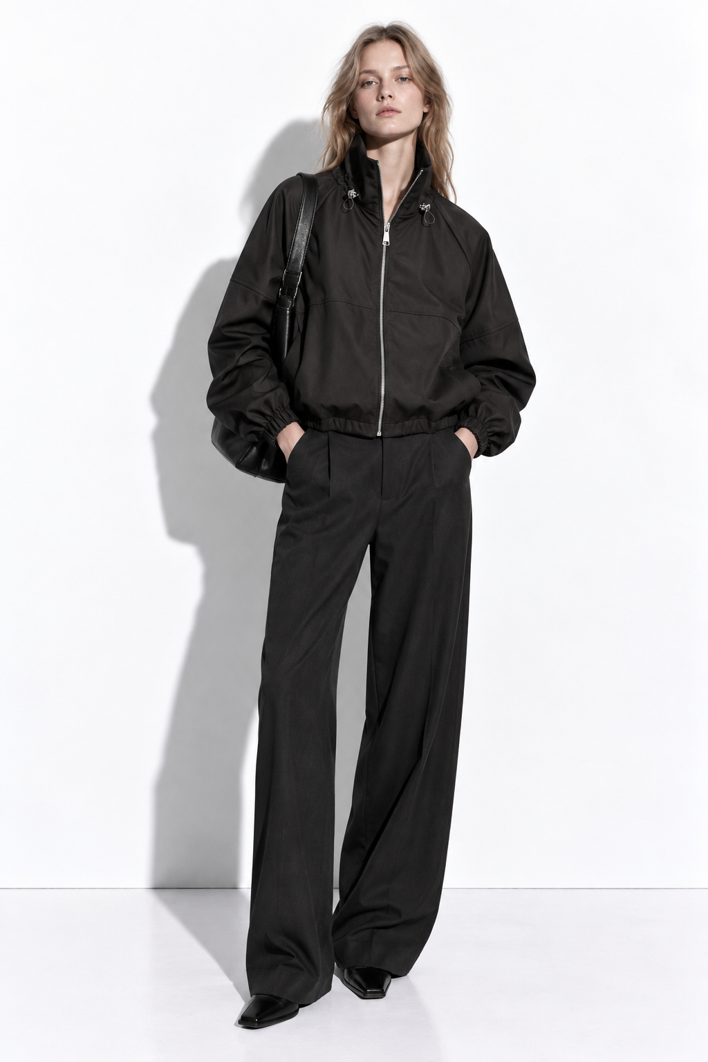 Giacca a Maniche Lunghe con Collo a Risvolto | Stile Casual