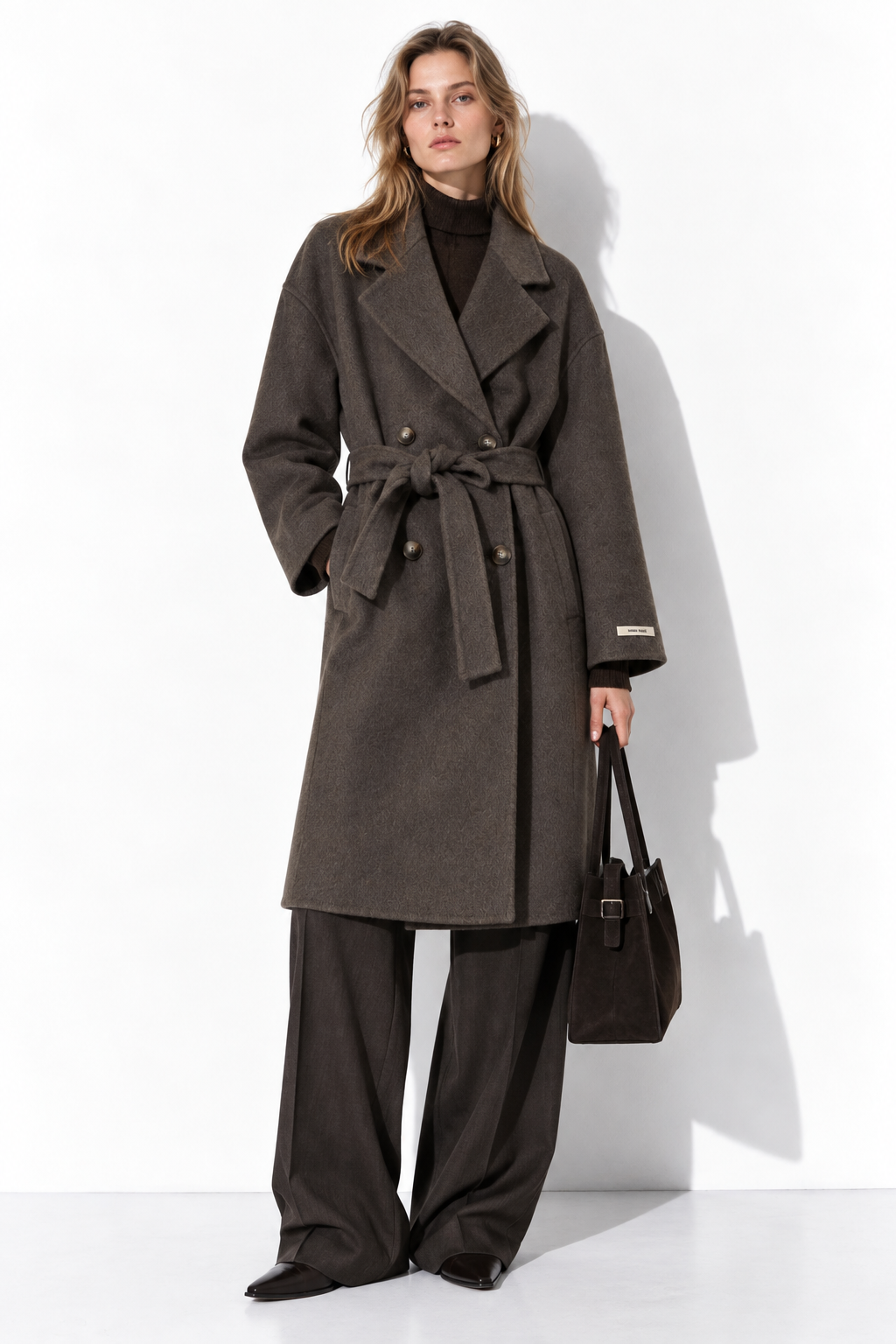 Cappotto Lungo Loose a Maniche Lunghe | Stile Casual