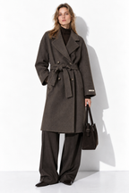 Cappotto Lungo Loose a Maniche Lunghe | Stile Casual