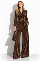 Completo in Velluto con Giacca e Pantaloni | Stile Vintage