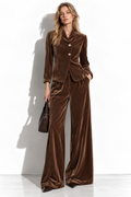Completo in Velluto con Giacca e Pantaloni | Stile Vintage