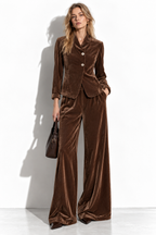 Completo in Velluto con Giacca e Pantaloni | Stile Vintage