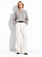 Maglia Loose a Maniche Lunghe con Girocollo | Stile Casual