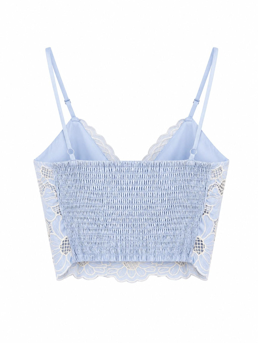 Lace Bralette with V-Neck and Thin Straps | Summer Style