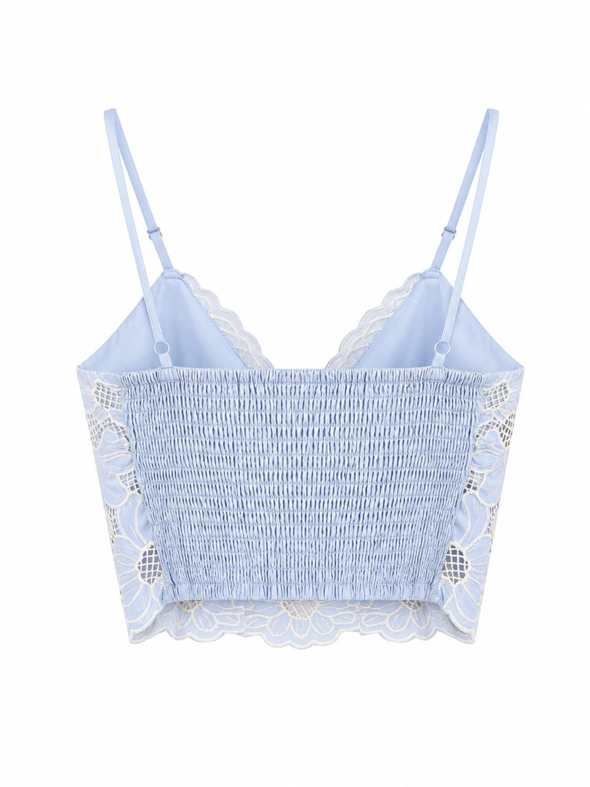 Bralette in Pizzo con Scollo a V e Spalline Sottili | Stile Estivo