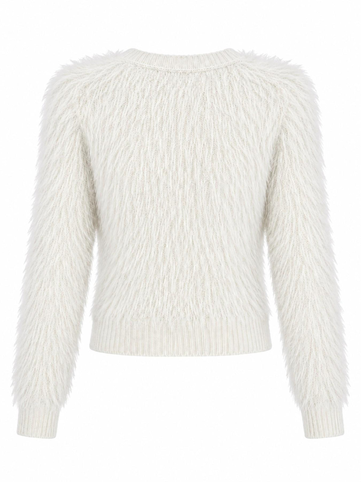 Cardigan a Maglia con Scollo a V e Bottoni | Stile Casual